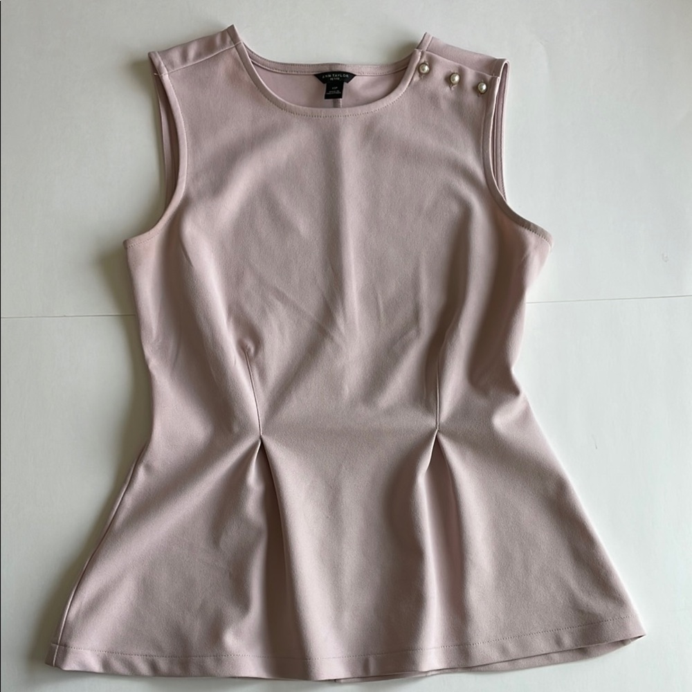 Elegant Pink Sleeveless Top